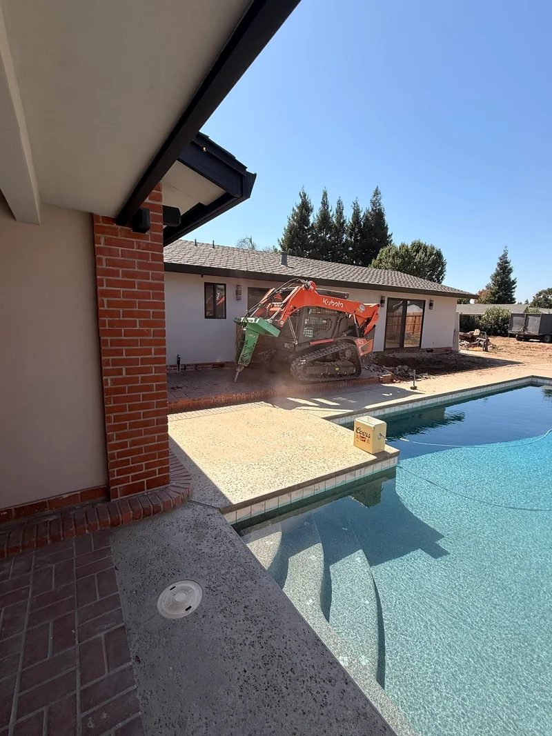 Concrete Removal — equipment and work-site context