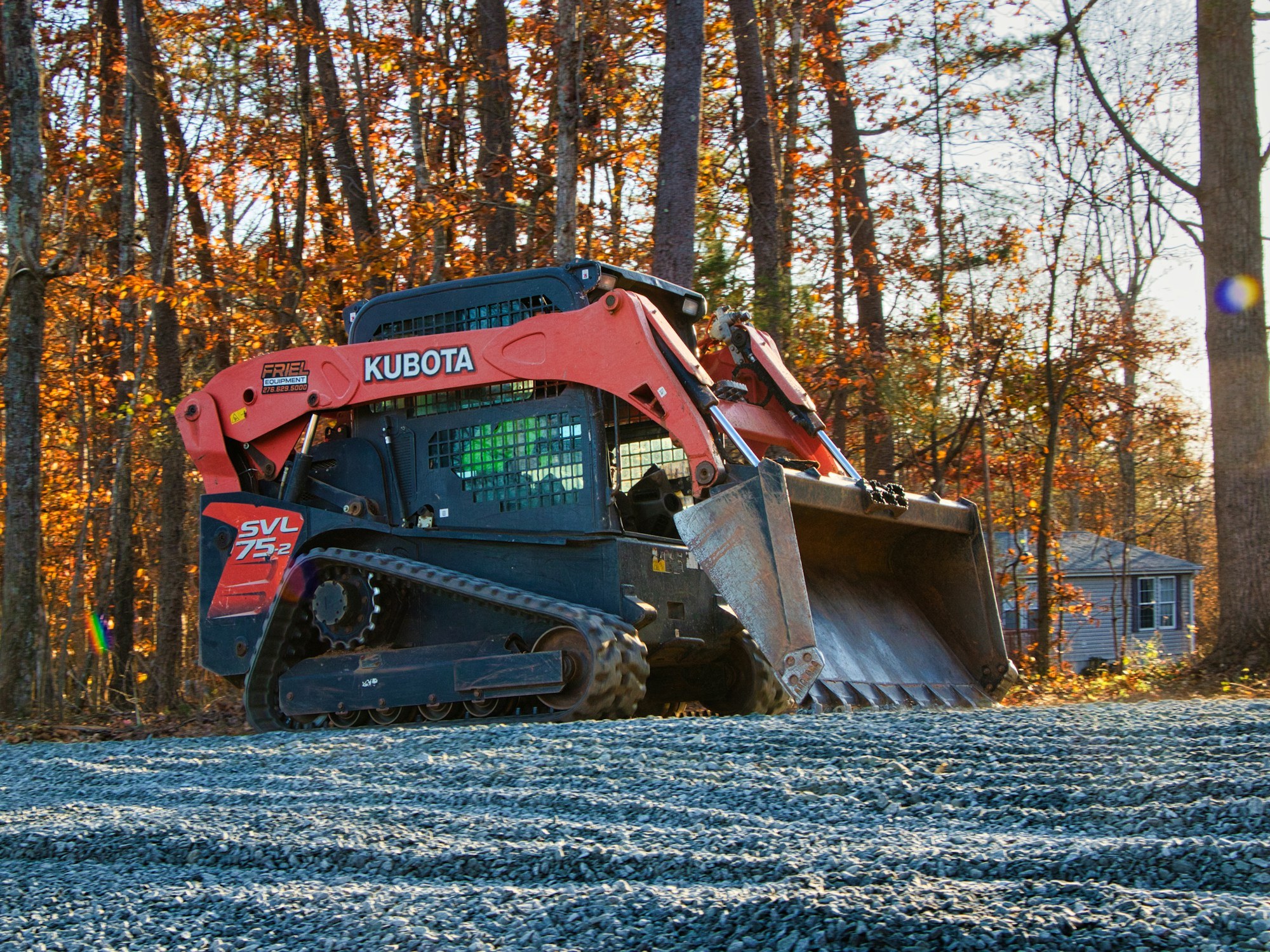 Skid Steer Services — equipment and work-site context