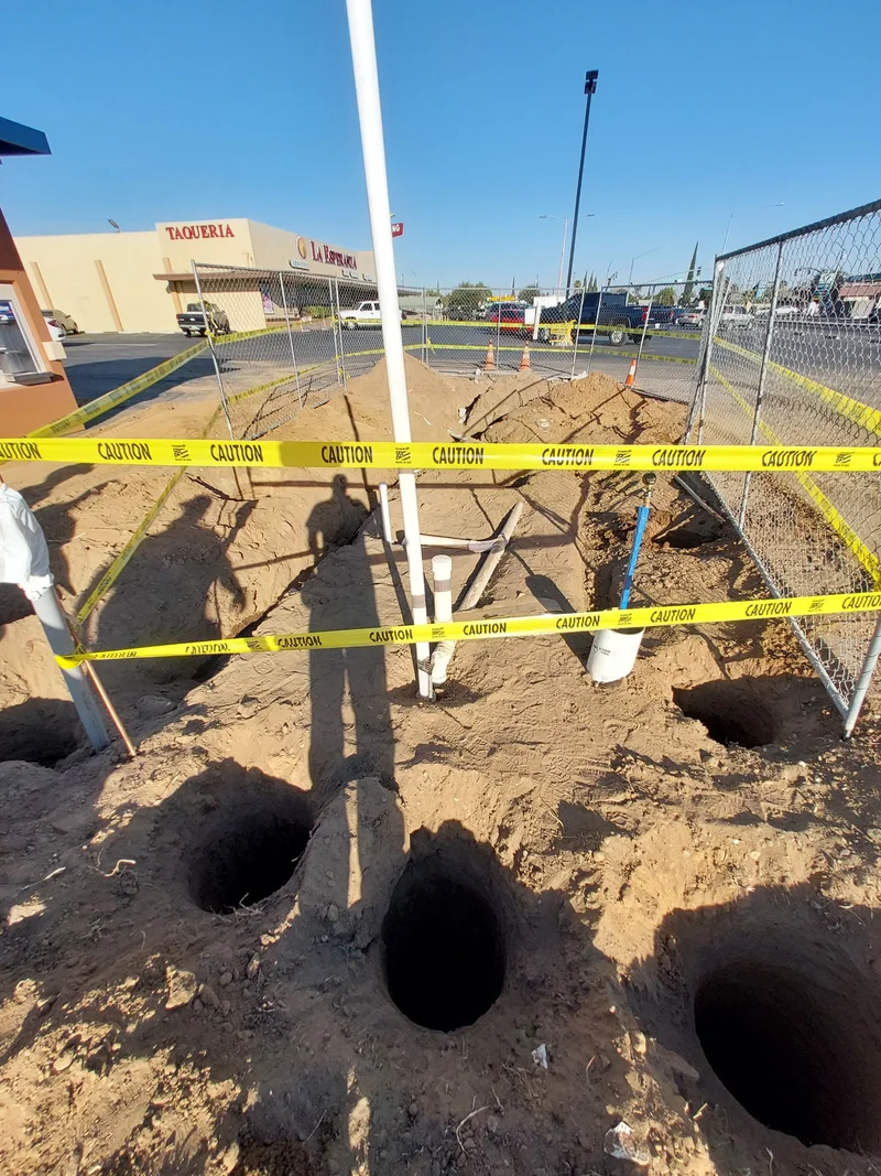 Hole Augering — real equipment context