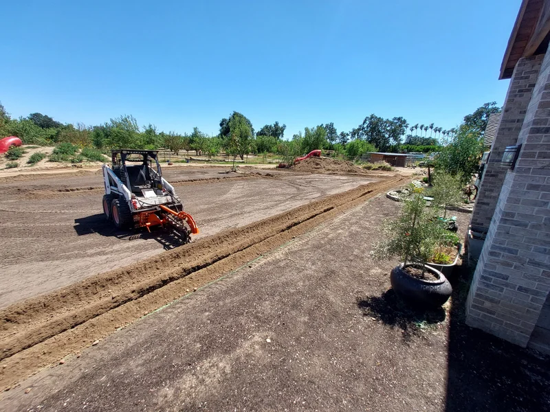 Trenching — equipment and work-site context
